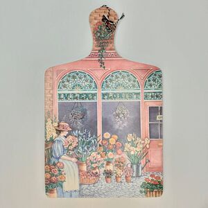 Wilscombe Melamine Vintage Flower Shop Chopping Board